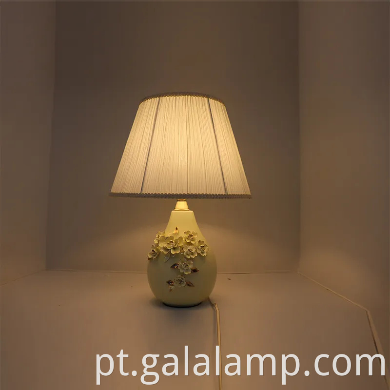 Lvin -de -mesa de cerâmica de ouro elegante para quarto e sala